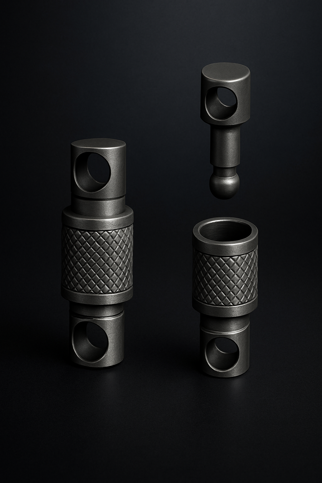 TitanSnap™ Magnetic Quick-Release Keychain